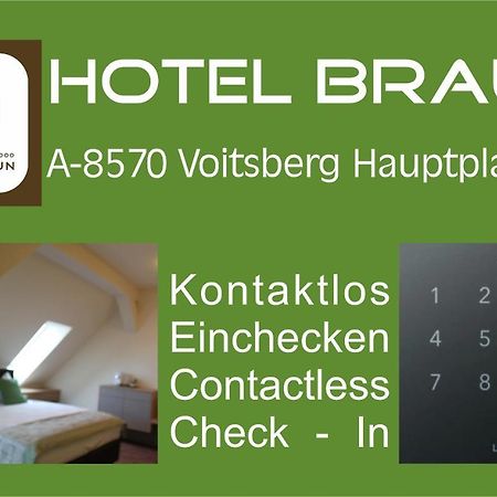 Hotel Braun Voitsberg Exterior foto